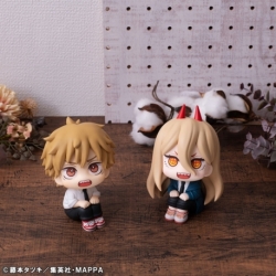 Chainsaw Man Estatuas PVC Look Up Denji & Power Limited Ver. 11 cm