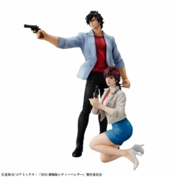 City Hunter Private Eyes Serie G.E.M. Estatuas PVC Saeba Ryo & Makimura Kaori 17 - 25 cm