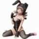 Danganron's 2 Goodbye Despair Statue PVC 1/4 Chiaki Nanami: Black Bunny Ver. 21 cm