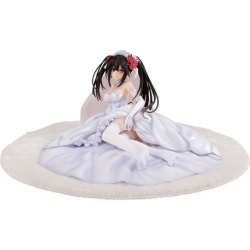 Date A Live Statue PVC 1/7 Light Novel Edition Kurumi Tokisaki: Wedding Dress Ver. 13 cm