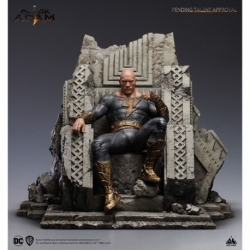 Black Adam Estatua 1/4 Black Adam On Throne 53 cm