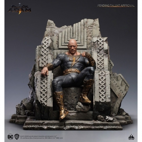Black Adam Statue 1/4 Black Adam On Throne 53 cm