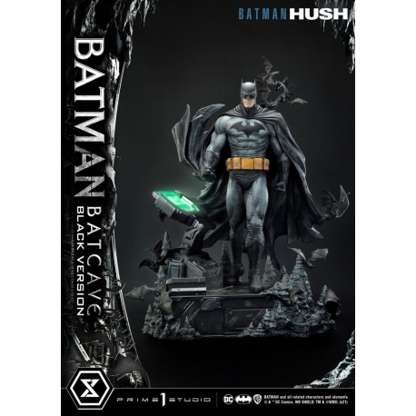 Batman Hush Estatua 1/3 Batman Batcave Black Version 88 cm