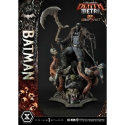 Dark Knights: Metal Estatua 1/3 Death Metal Batman Deluxe Bonus Ver. 105 cm