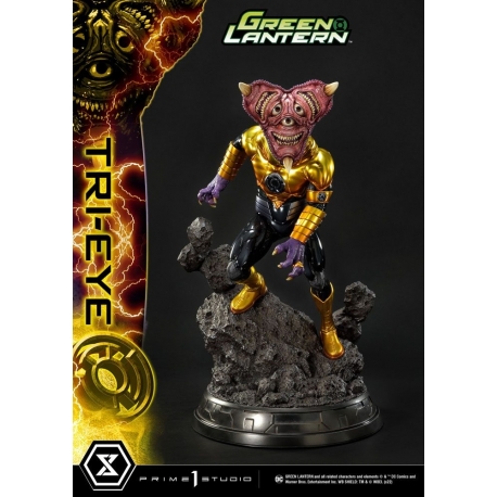 DC Comics Estatua 1/3 Sinestro Corps Tri-Eye 54 cm