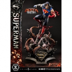 Dark Nights: Death Metal Estatua 1/3 Death Metal Superman Deluxe Ver. 94 cm