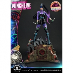 DC Comics Estatua 1/3 Punchline Deluxe Bonus Version Concept Design by Jorge Jimenez 85 cm