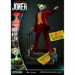The Joker Estatua Museum Masterline 1/3 Joker Bonus Version 70 cm - Embalaje dañado