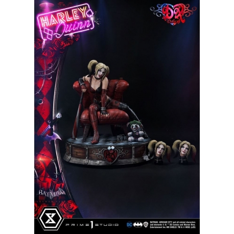 Batman Arkham City Estatua 1/3 Harley Quinn Deluxe Bonus Version 58 cm