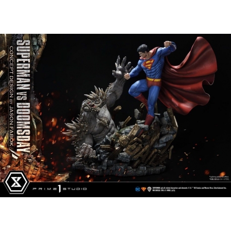 DC Comics Statue 1/3 Superman Vs. Doomsday by Jason Fabok 95 cm