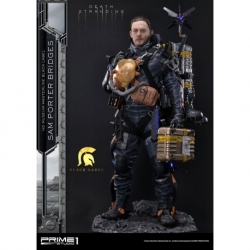 Death Stranding Estatua 1/2 Sam Porter Bridges Black Label 106 cm