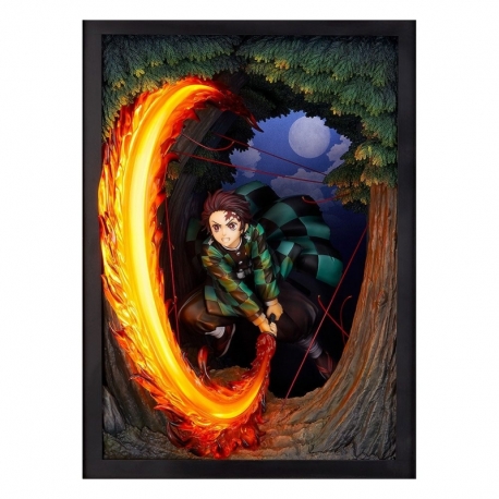 Demon Slayer: Kimetsu no Yaiba Estatua PVC Tanjiro Kamado: Hinokami Kagura Dance 36 cm
