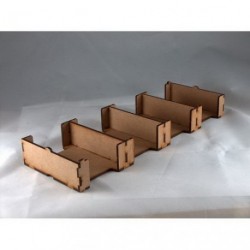 GAME CARD HOLDER 63 X 88 4 SPACES