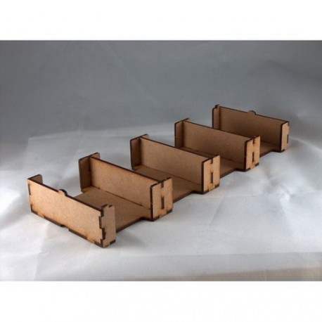 GAME CARD HOLDER 63 X 88 4 SPACES