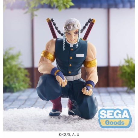 Demon Slayer: Kimetsu no Yaiba Estatua PVC PM Tengen Uzui Hashira Meeting (re-run) 15 cm