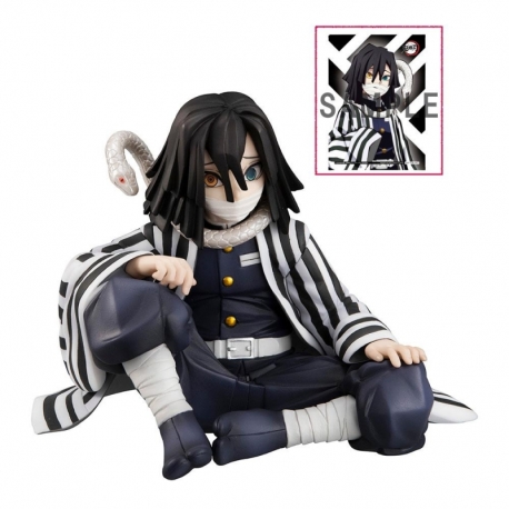 Demon Slayer Kimetsu no Yaiba Estatua PVC GEM Iguro-san Palm Size Deluxe Version 7 cm