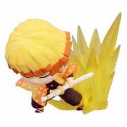Demon Slayer: Kimetsu no Yaiba Estatua PVC Hold Agatsuka Zenitsu 7 cm