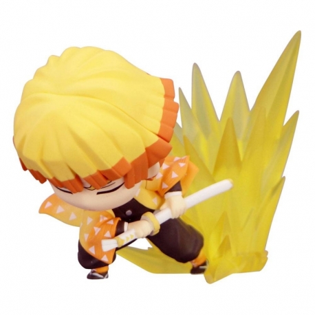 Demon Slayer: Kimetsu no Yaiba Estatua PVC Hold Agatsuka Zenitsu 7 cm