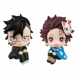 Demon Slayer Kimetsu no Yaiba Estatuas PVC Look Up Genya & Tanjiro Final Selection LTD Ver. 11 cm