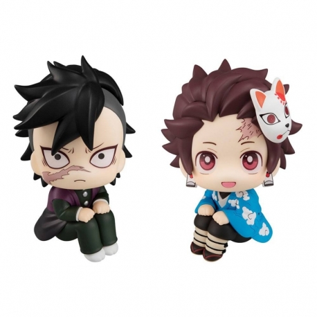 Demon Slayer Kimetsu no Yaiba Estatuas PVC Look Up Genya & Tanjiro Final Selection LTD Ver. 11 cm