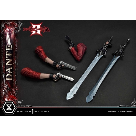 Devil May Cry 3 Statue Ultimate Premium Masterline Series 1/4 Dante Deluxe Version 67 cm