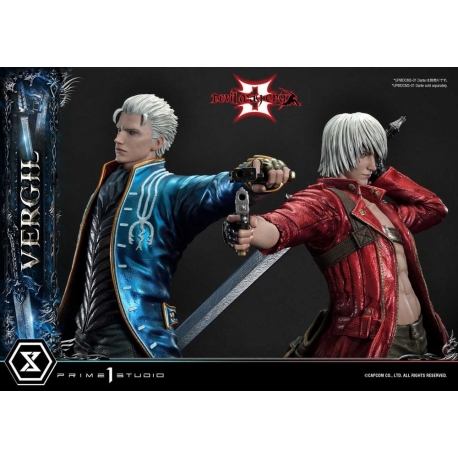 Devil May Cry 3 Estatua Ultimate Premium Masterline Series 1/4 Vergil Deluxe Bonus Version 69 cm