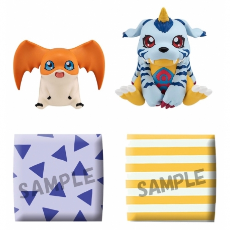 Digimon Adventure Estatuas PVC Look Up Gabumon&Patamon set 11 cm