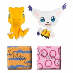 Digimon Adventure Estatuas PVC Look Up Tailmon & Agumon Limited Ver. 11 cm