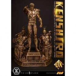 Fist of the North Star Estatua 1/4 Kenshiro You Are Already Dead Deluxe Gold Version 71 cm