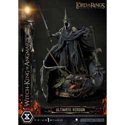 El Señor de los Anillos Estatua 1/4 The Witch King of Angmar Ultimate Version 70 cm