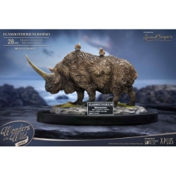 Elasmotherium Estatua Rhino (Brown) 28 cm