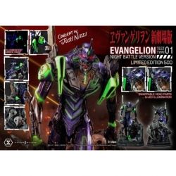 Evangelion Estatua Evangelion Test Type 01 Night Battle Version Concept by Josh Nizzi 67 cm