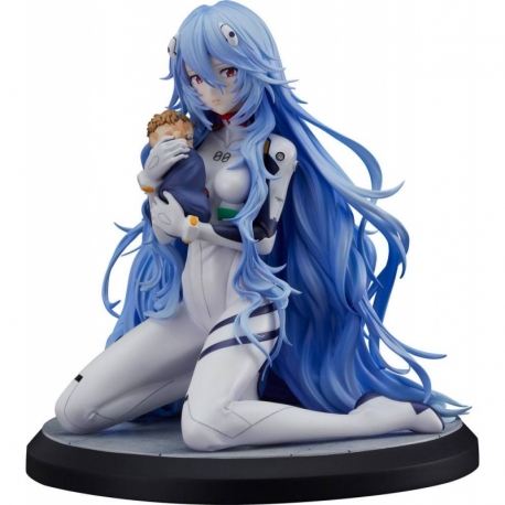 Rebuild of Evangelion Statue PVC 1/7 Rei Ayanami Long Hair Ver. 16 cm