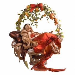 Fairy Tale Another Estatua 1/8 Sleeping Beauty 26 cm