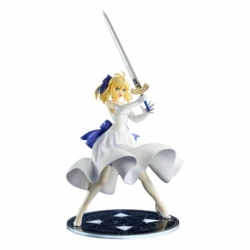 Fate/Stay Night Unlimited Blade Works Estatua PVC 1/8 Saber White Dress Renewal Version (re-run) 20 cm