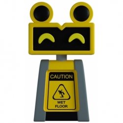 Five Nights at Freddy's Figura Vinyl Wet Floor Bot 9 cm