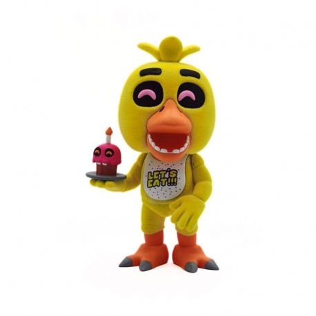 Five Night's at Freddy Vinyl Figure Chica Flocked 12 cm