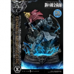 Fullmetal Alchemist Estatua 1/6 Edward & Alphonse Elric Deluxe Version 56 cm