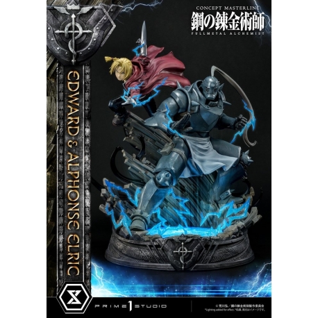 Fullmetal Alchemist Estatua 1/6 Edward & Alphonse Elric 56 cm