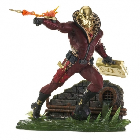 G.I. Joe: A Real American Hero Gallery Estatua PVC Destro Profit Director Previews Exclusive 25 cm