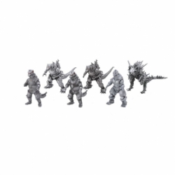MechaGodzilla Statues PVC Gekizou Series Godzilla Assortment 9 - 10 cm (6)
