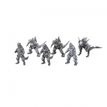 MechaGodzilla Statues PVC Gekizou Series Godzilla Assortment 9 - 10 cm (6)