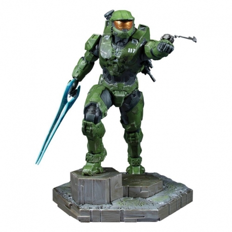 Halo Infinite Estatua PVC Master Chief & Grappleshot 26 cm