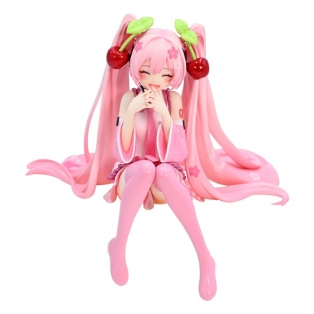 Hatsune Miku Statue PVC Noodle Stopper Sakura Miku 2023 Smile Ver. 12 cm
