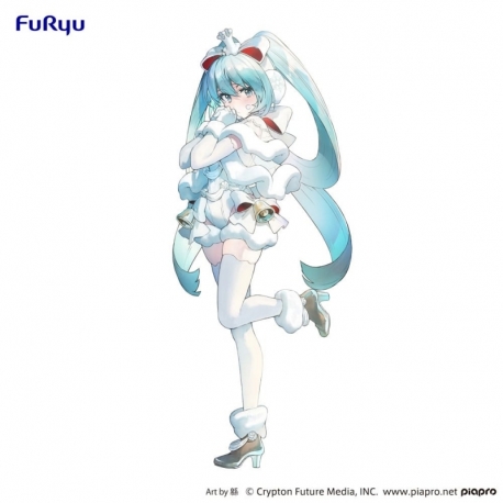 Hatsune Miku Statue PVC Exceed Creative SweetSweets Series Christmas 18 cm