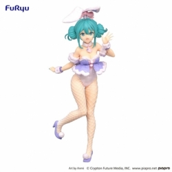 Hatsune Miku Statue PVC BiCute Bunnies White Rabbit Purple Color Ver. 28 cm