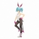 Pig Miku Statue PVC BiCute Bunnies Pig Miku Street Pink Color Ver. 30 cm