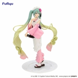 Hatsune Miku Statue PVC Exceed Creative Matcha Green Tea Perfect Cherry Blossom Ver. 20 cm