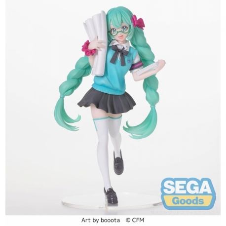 Hatsune Miku Estatua Luminasta PVC Hatsune Miku 16th Anniversary Booota Ver. 18 cm