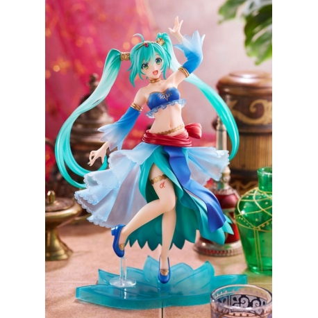Hatsune Miku AMP Estatua PVC Statue Princess Arabian Ver. 18 cm